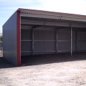 Semi-Enclosed Garage